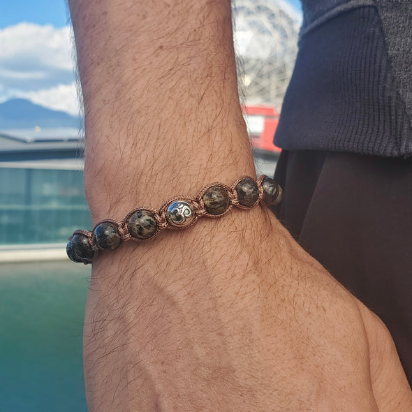 Black Coral Yoga Bracelet