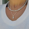 Labradorite Pearl Necklace