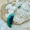 Emerald Moon Necklace