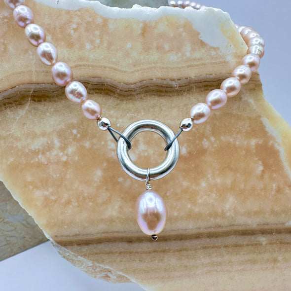 Blush Pearl Necklace