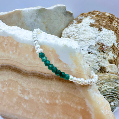Emerald Birthstone Bracelet - May