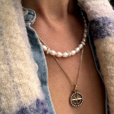 Ebb & Flow Pearl Necklace