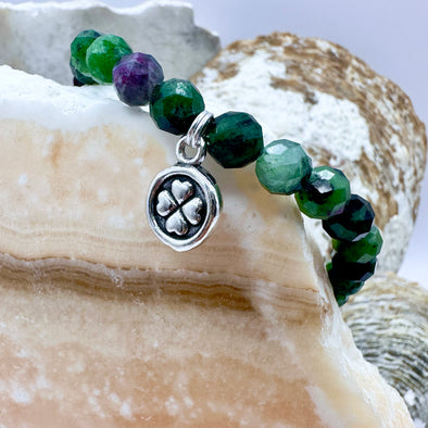 Classic Ruby Zoisite Bracelet