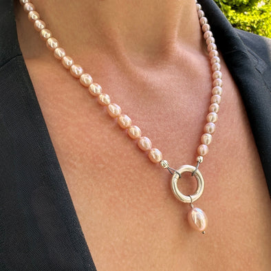 Blush Pearl Necklace
