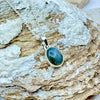 Labradorite Cameo Necklace