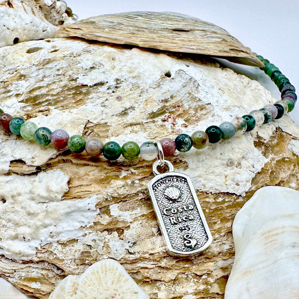 Jasper Sloth Necklace | Costa Rica Collection