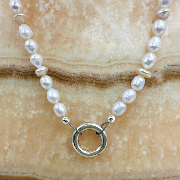 Ebb & Flow Pearl Necklace