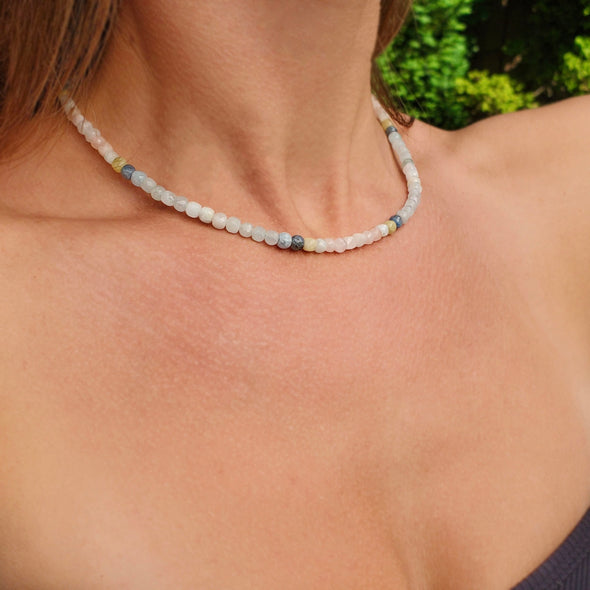 Beryl Gemstone Necklace