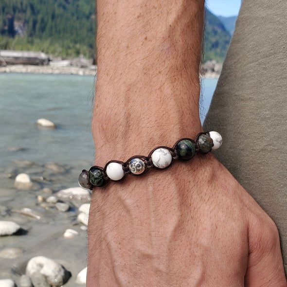 Mixed Stone Yoga Bracelet